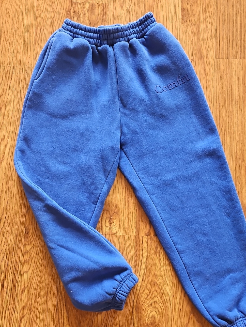 Comfrt Blue Jogger Pants- Kids Large